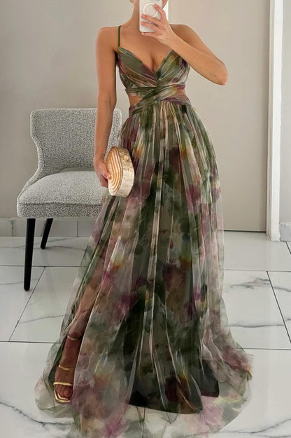 Elegant Flowy Maxi Dress for Women