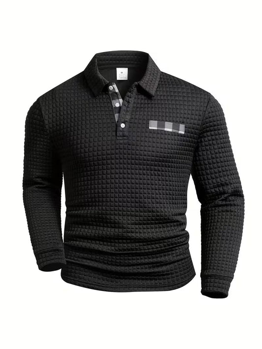 Stylish Plaid Button Down Shirt for Men
