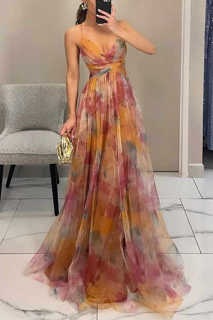 Elegant Flowy Maxi Dress for Women