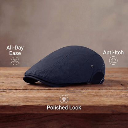 Stylish Cap for Men with Vintage Driver Design