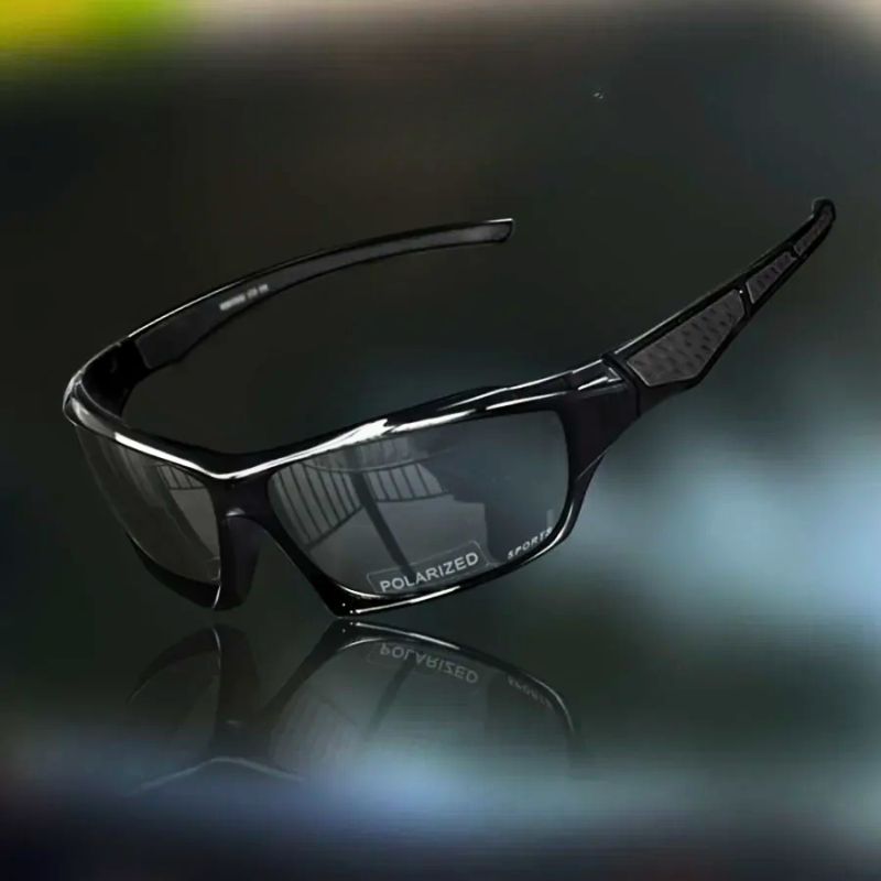 Comfortable Sunglasses for Men with Polarized Shield Design