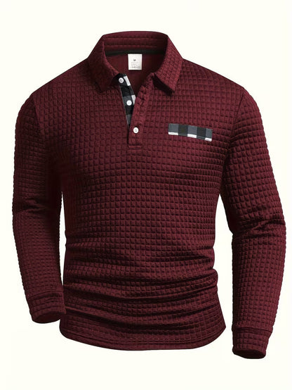 Stylish Plaid Button Down Shirt for Men