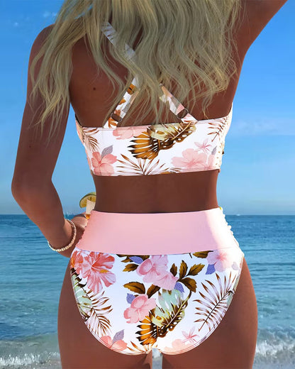Effortless Floral Bikini Set for Women