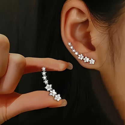 Elegant Floral Earrings for Women