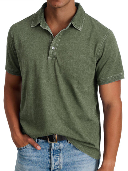 Stylish Flowy Polo Shirt for Men