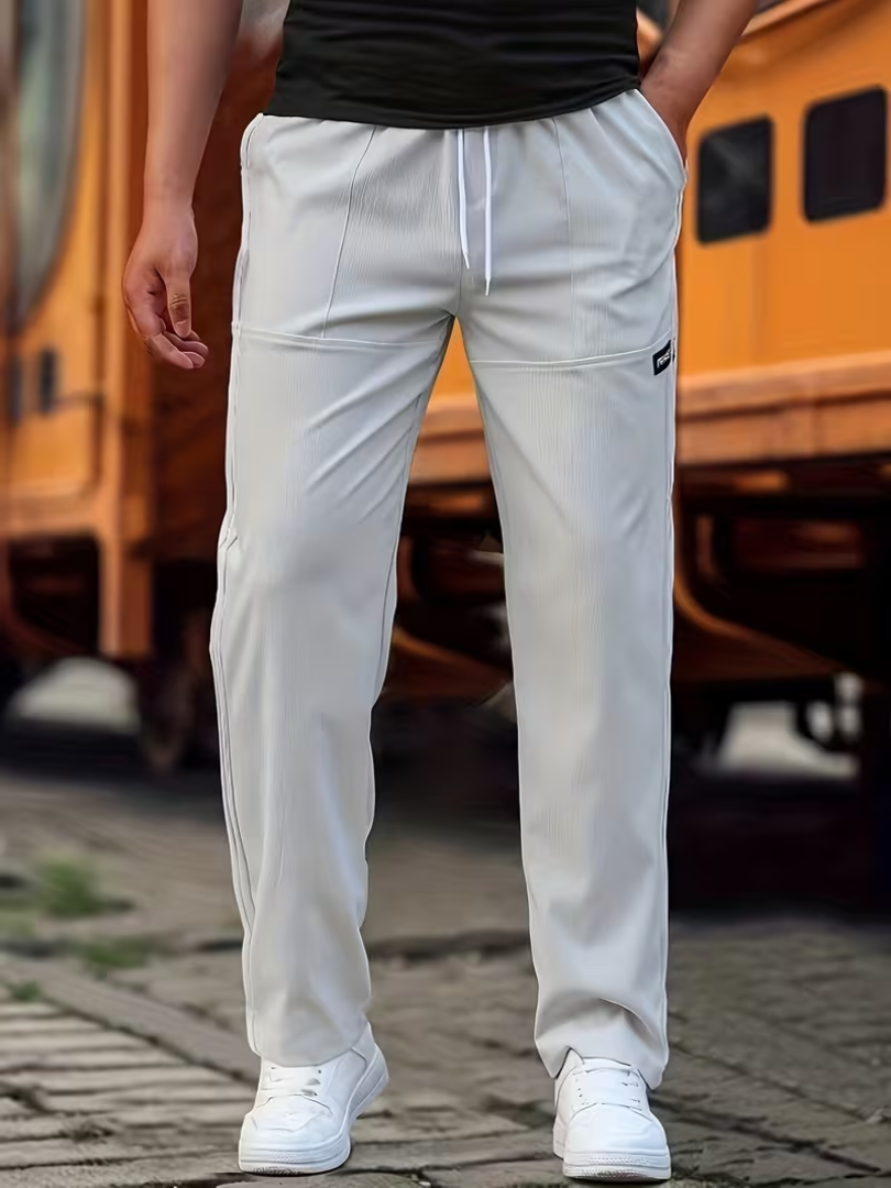 Stylish Pants for Men with Straight Leg