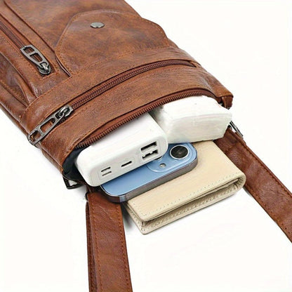 Stylish Crossbody Bag for Women with Retro Design