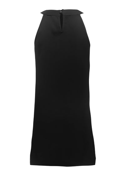 Elegant Evening Dress for Women with Round Neck Sleeveless Formal Wedding Guest Style