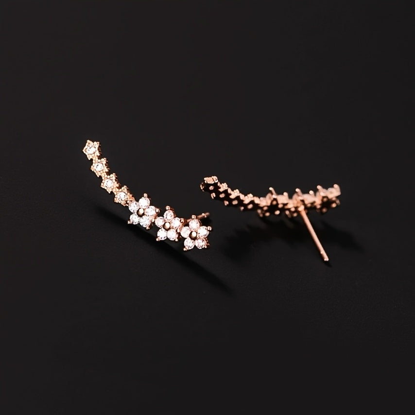 Elegant Floral Earrings for Women