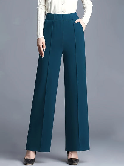 Effortless Wide Leg Pants for Women with High Waist