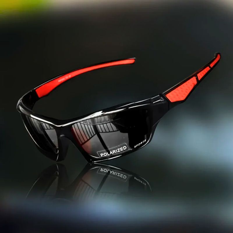 Comfortable Sunglasses for Men with Polarized Shield Design