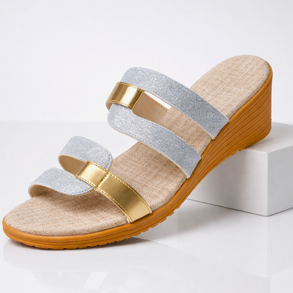 Comfortable Orthopedic Sandals for Women with Open Toe Slip On Cushioned Style