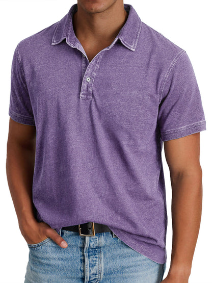 Stylish Flowy Polo Shirt for Men