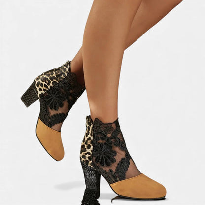 Comfortable Heels for Women with Orthopedic Breathable Cushioned Style