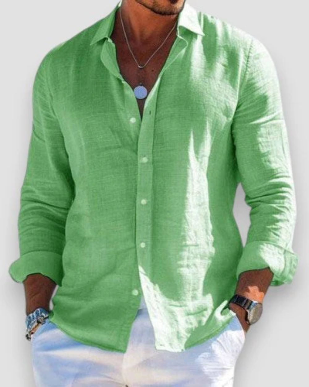Stylish Shirt for Men with Long Sleeve