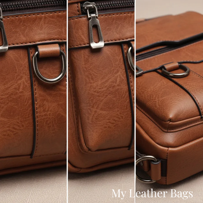 Classic Crossbody Bag for Men with Slim Design