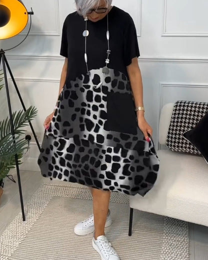 Elegant Flowy Midi Dress for Women