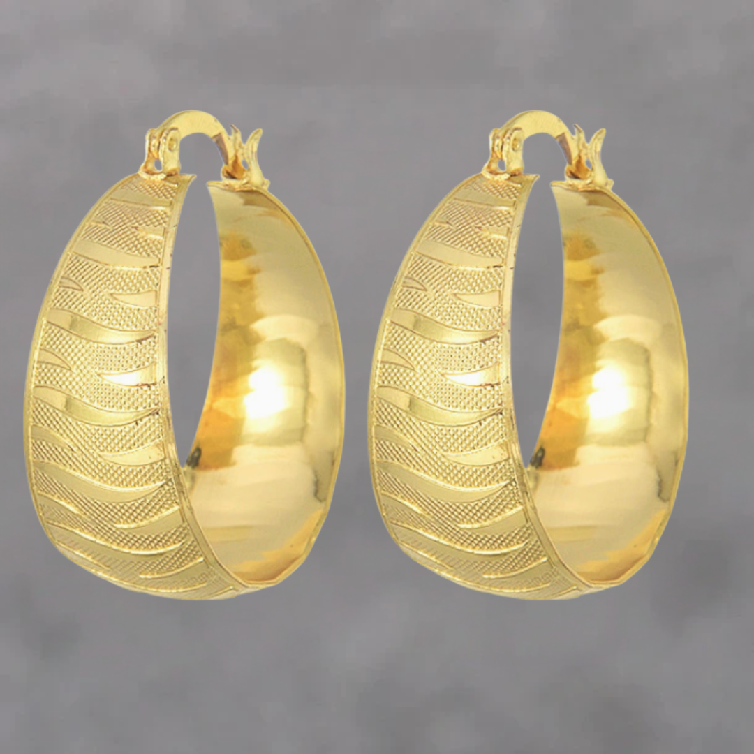 Elegant Earrings for Women with Luxury Gold Design