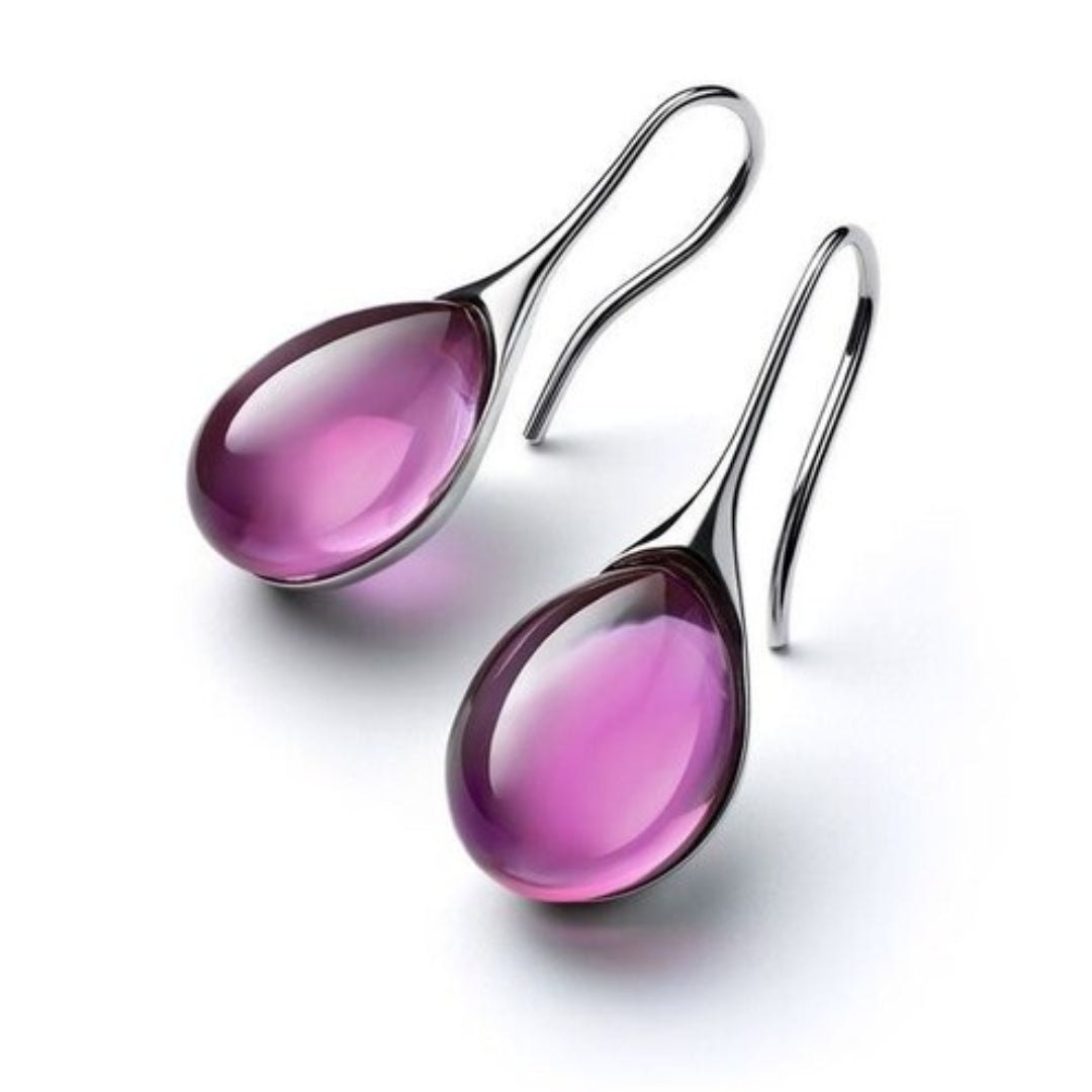 Elegant Earrings for Women with Dangle Crystals Design