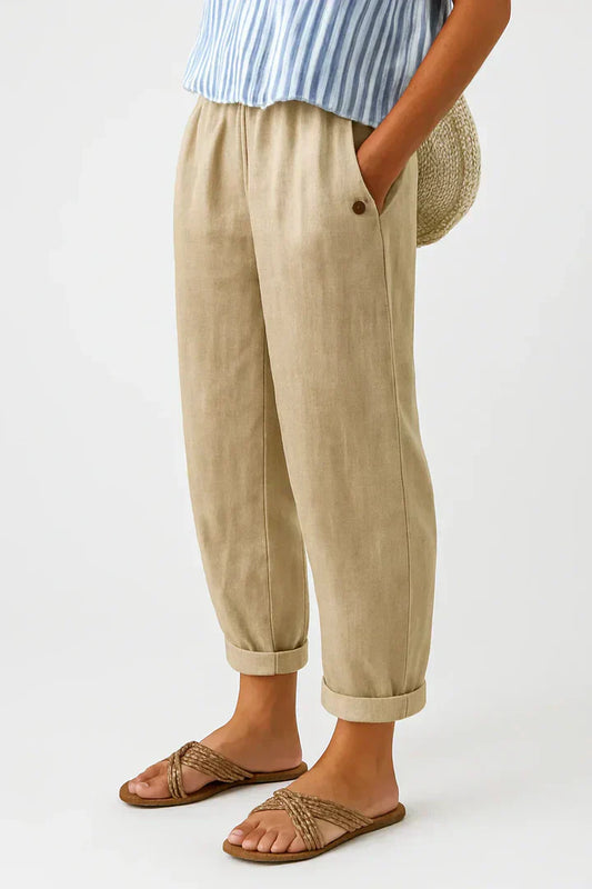 Effortless Trousers for Women with Pockets Casual Style