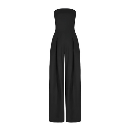 Stylish Jumpsuit for Women with Sleeveless Wide Leg