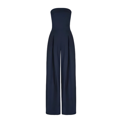 Stylish Jumpsuit for Women with Sleeveless Wide Leg