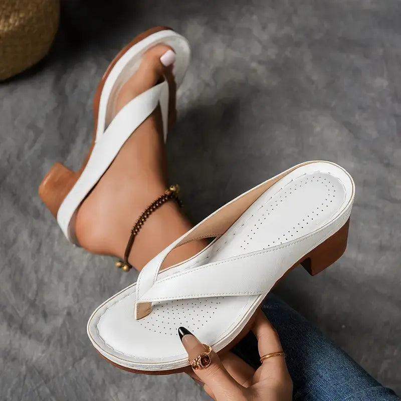 Comfortable Heeled Sandals for Women with Cushioned Style