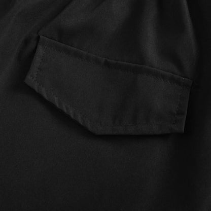 Classic Cargo Shorts for Men with Drawstring Pockets