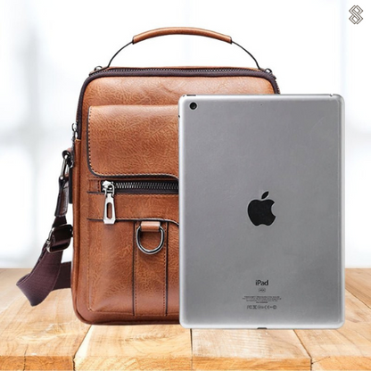 Stylish Crossbody Bag for Men with Casual Retro Design Pockets