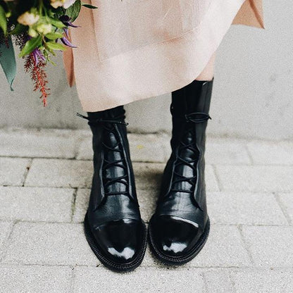 Comfortable Boots for Women with Lace Up Ankle Style