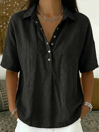 Stylish Blouse for Women with Button Up