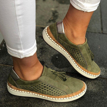Comfortable Orthopedic Shoes for Women with Slip On Arch Support Breathable Style