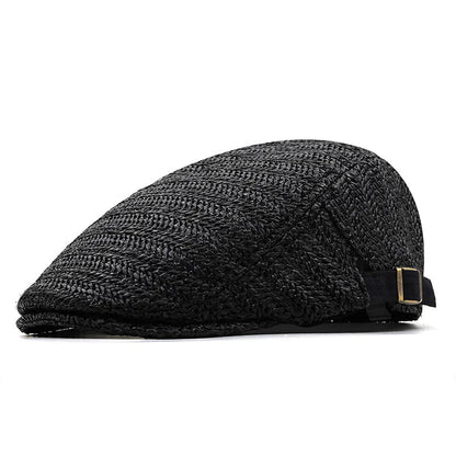 Classic Cap for Men with Woven Summer Design