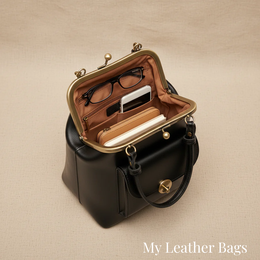 Elegant Handbag for Women with Vintage Lux Design