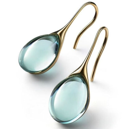 Elegant Earrings for Women with Dangle Crystals Design