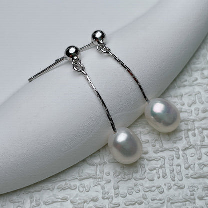 Elegant Pearl Earrings for Women with Casual Drop Design