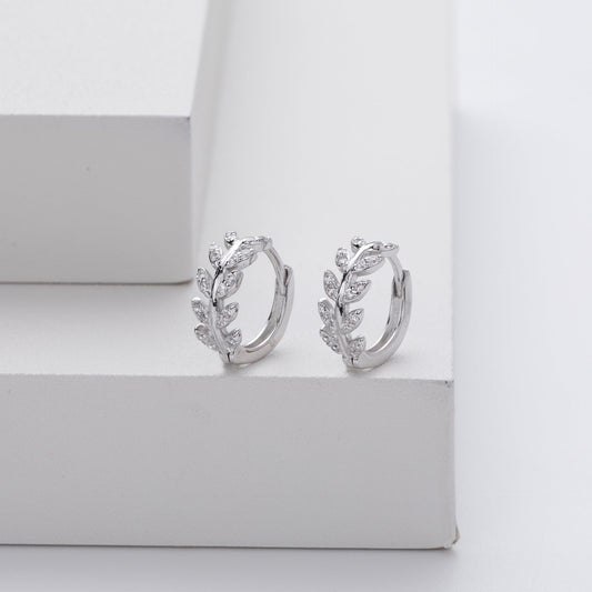 Elegant Earrings for Women with Silver Gold Design