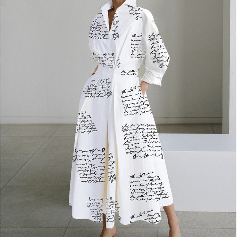 Elegant Wrap Maxi Dress for Women with Collared Casual Style
