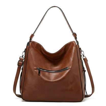 Stylish Crossbody Bag for Women with Retro Zipper Design