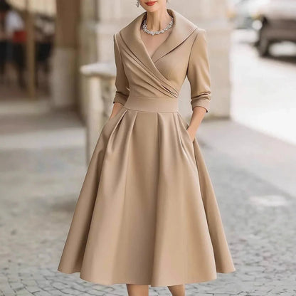 Stylish Graceful Midi Dress for Women