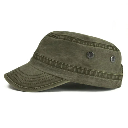 Classic Cap for Men with Vintage Washed Design