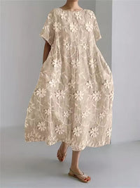 Floral Khaki