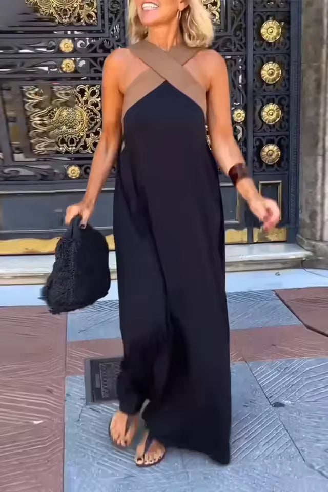 Stylish Maxi Dress for Women with Vintage Casual Style