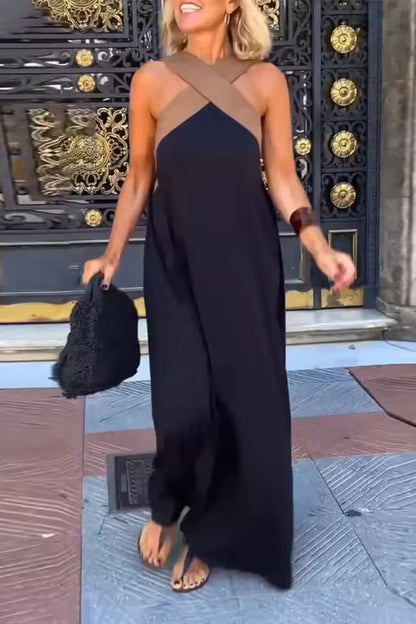 Stylish Maxi Dress for Women with Vintage Casual Style