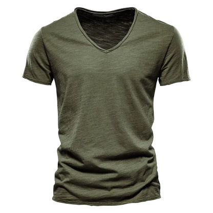Comfortable Shirt for Men with V Neck