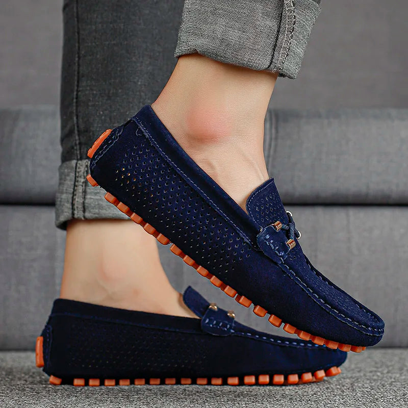 Comfortable Loafers for Men with Breathable Slip On Style