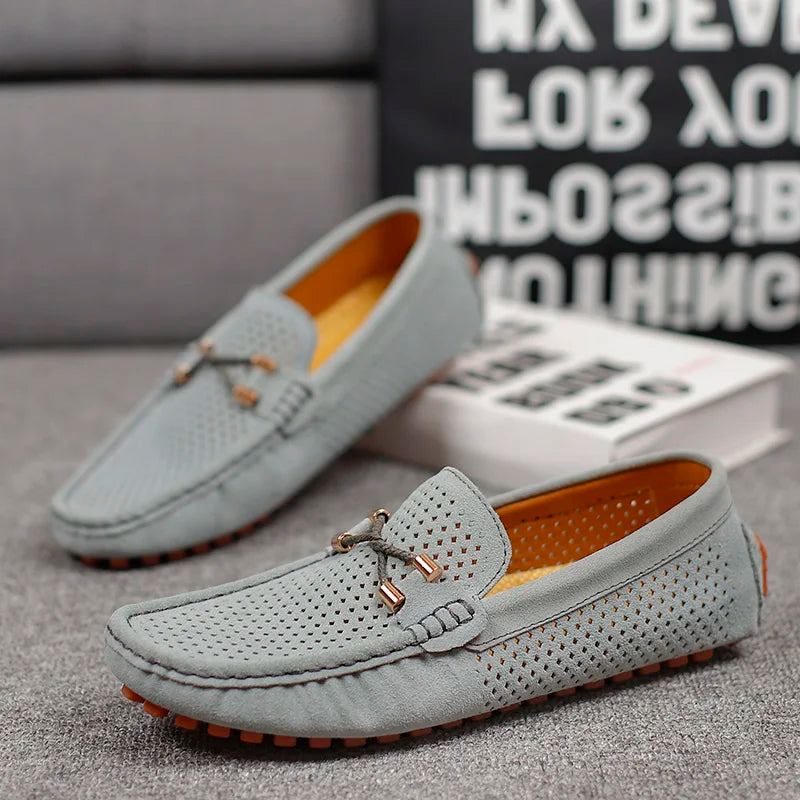 Comfortable Loafers for Men with Breathable Slip On Style