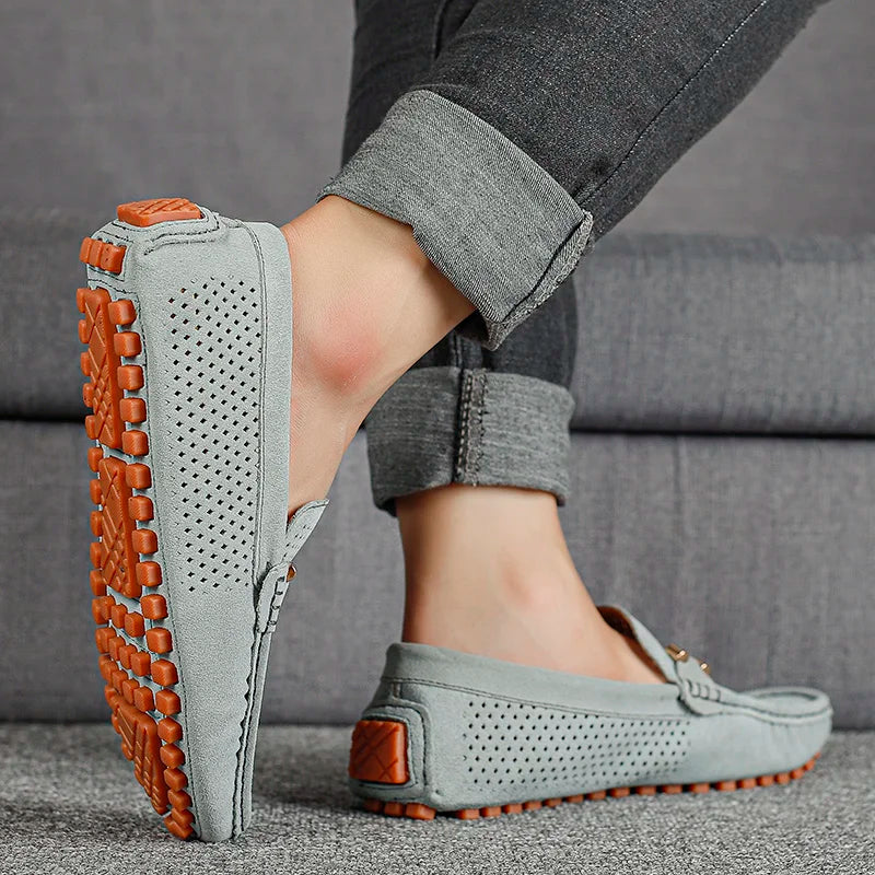 Comfortable Loafers for Men with Breathable Slip On Style