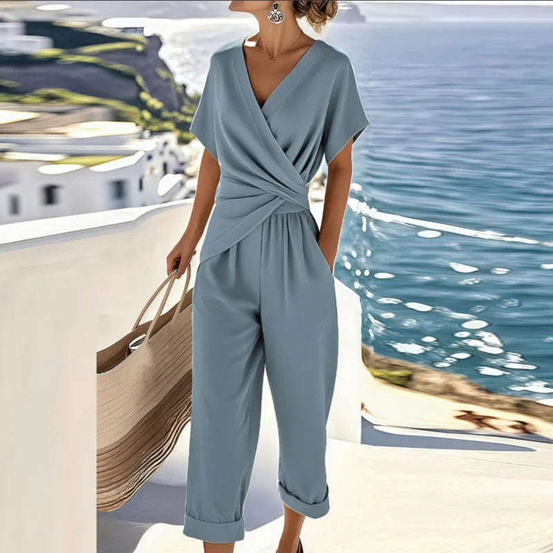 Stylish Two Piece Set for Women with Wrap
