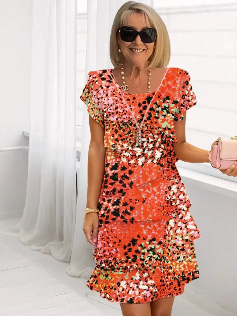 Effortless Mini Dress for Women with A Line